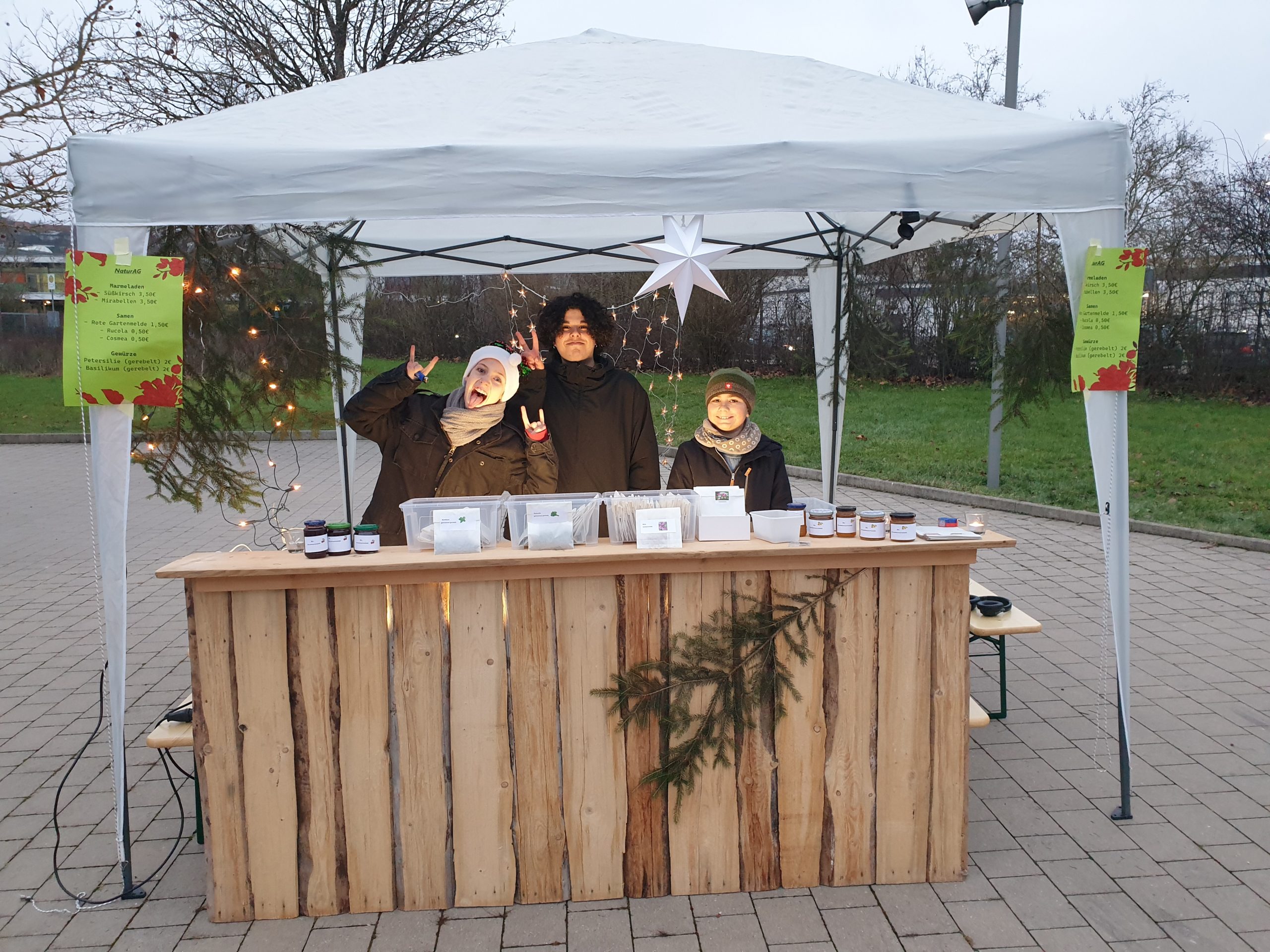 Stand auf der Steingruber Weihnacht